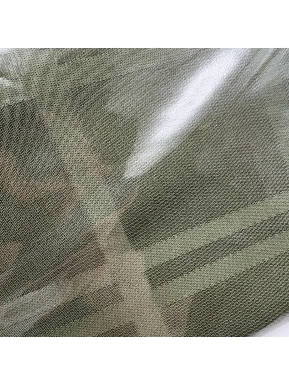 Origins Microfiber Tablecloth 52 Inch Square Sage Green Spill-Proof Dining
